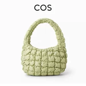 【中號】韓國直郵 COS 單肩包 迷妳雲朵包 女款側背包 斜挎包 褶皺手提包